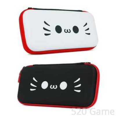 NS OLED 主機包 收納包 黑白貓